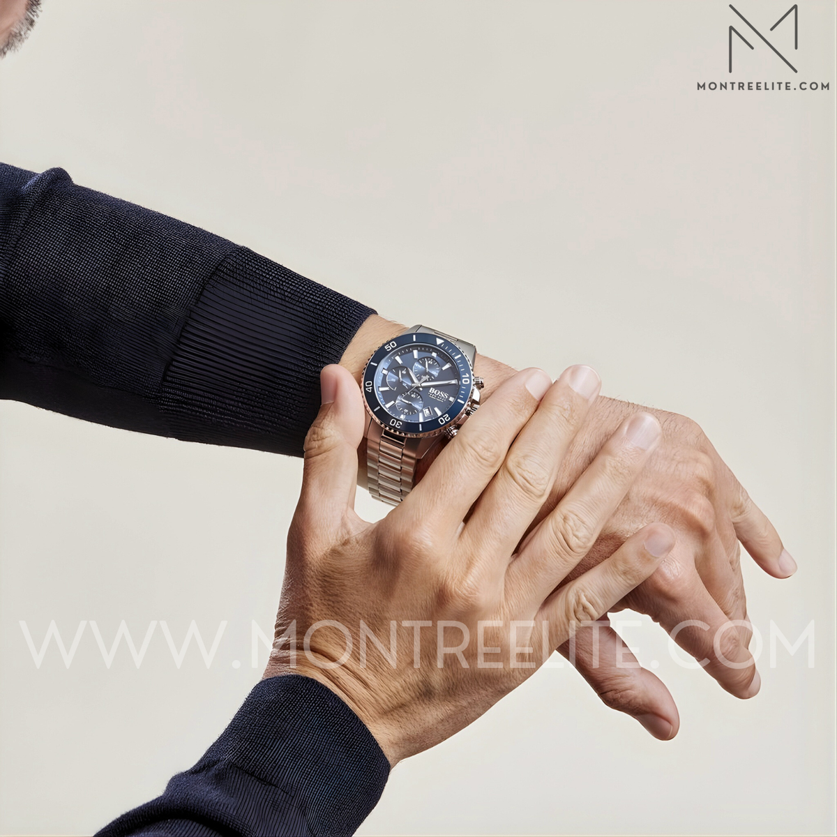 Montre Homme Boss Admiral Bleu 1513907