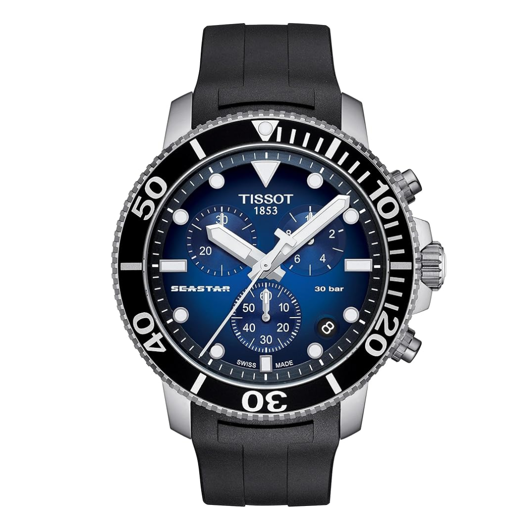 Montre chronographe Tissot Seastar 1000 pour homme - T120.417.17.041.00