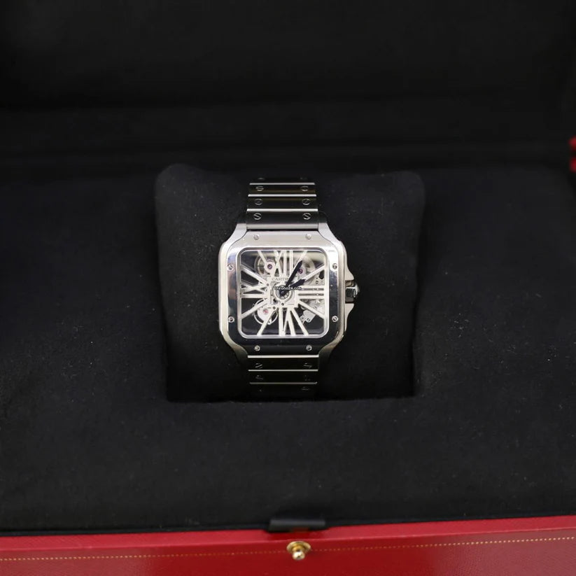 Cartier Skeleton Argenté