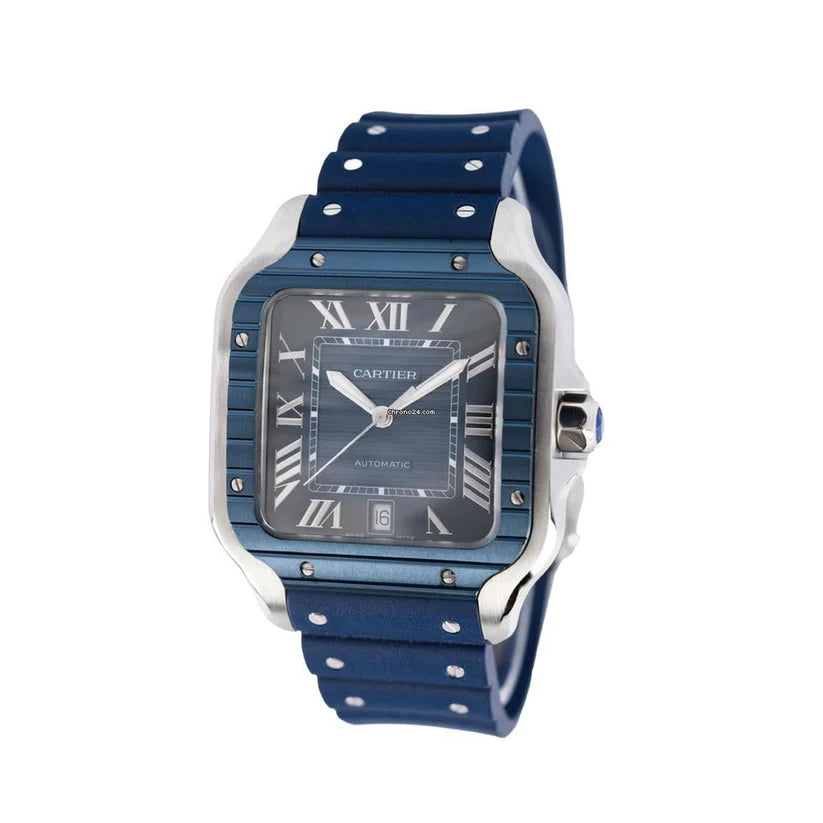 Cartier Santos bleu