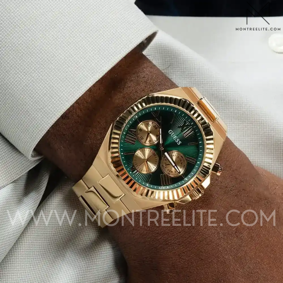 Montre GUESS Equity pour homme GW0703G2