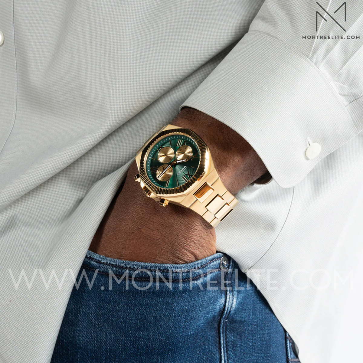 Montre GUESS Equity pour homme GW0703G2