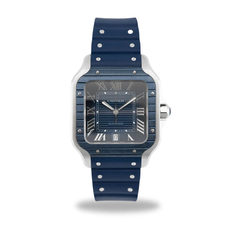 Cartier Santos bleu