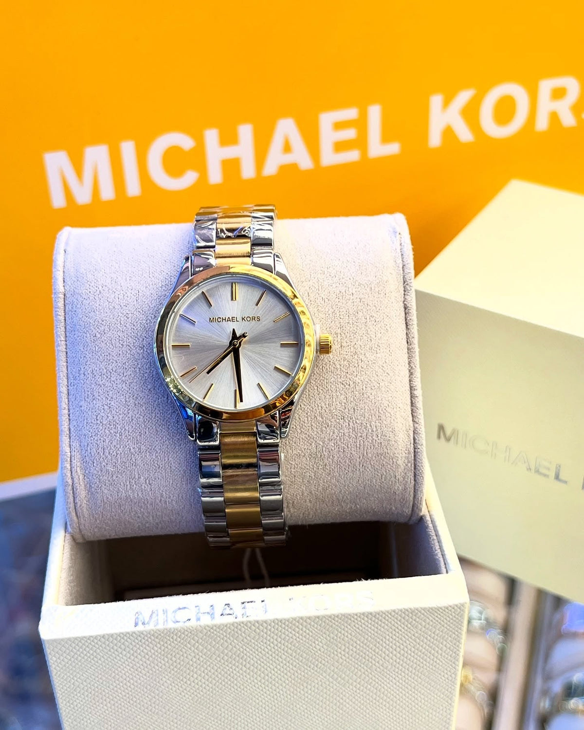Montre Femmes Michael Kors dore & argente