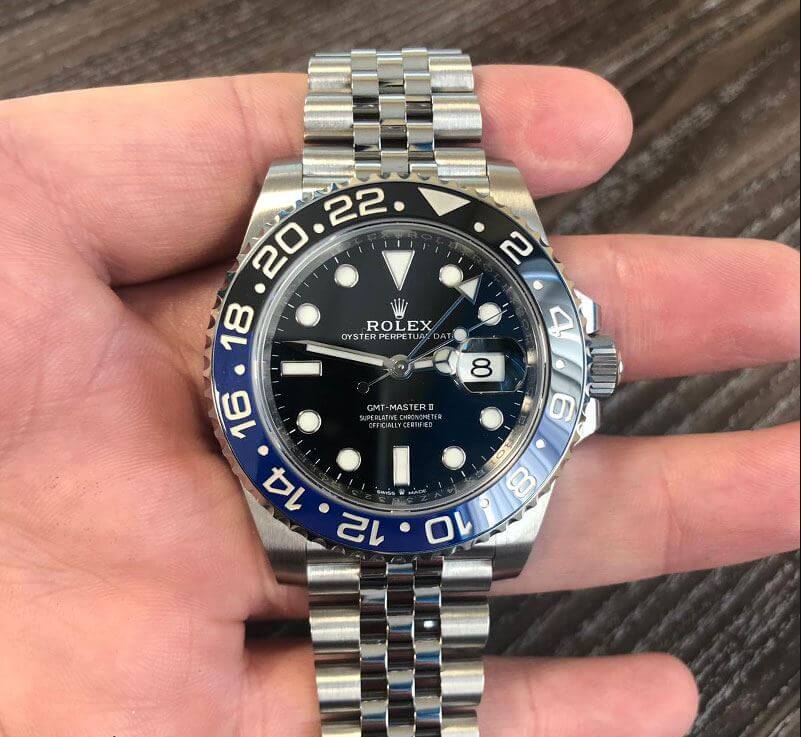 GMT-Master II "BATMAN" 126710BLNR Jubilée Pour Homme